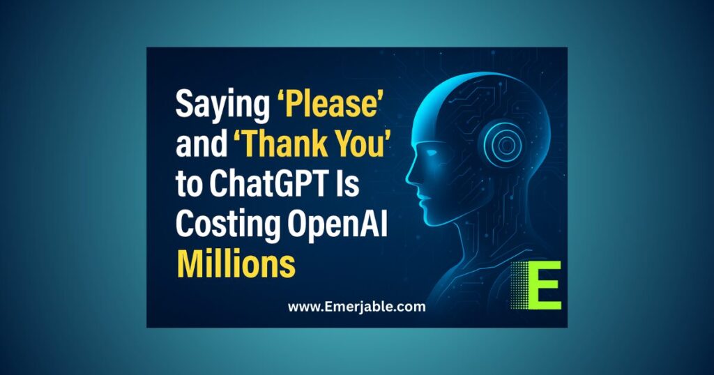 saying please and thank you to chatgpt