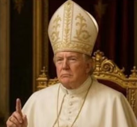 Trump's AI Pope Photo